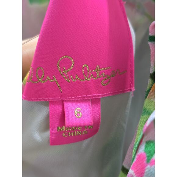 Lilly Pulitzer NWOT Ellielynn Dress Via Amore Spritzer $248 Size 6 - Picture 7 of 7